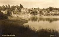 Picture of View of the Millpond and Kite Hill c1960